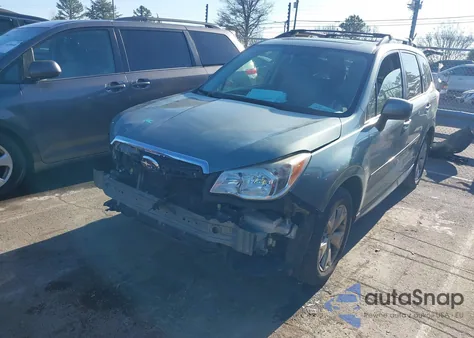 2014 Subaru Forester 2.5I Premium из США, поврежденный, VIN JF2SJAECXEH548595